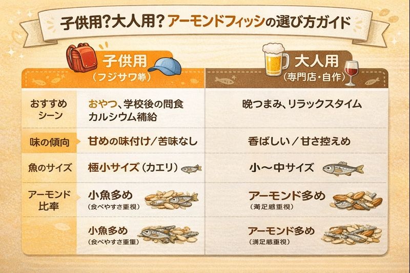 大人はこっち！専門店で選ぶ「究極のアーモンドフィッシュ」