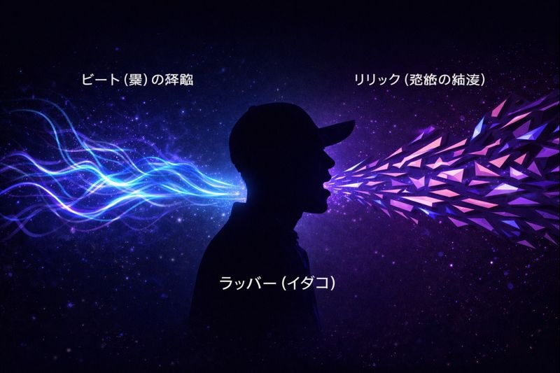 R-指定の「憑依論」｜ラッパーはビートという霊を降ろすイタコである