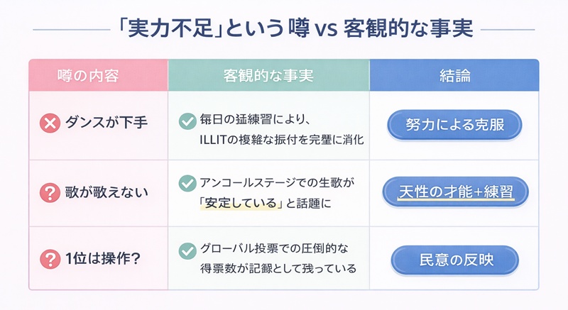 【検証】「実力不足」の噂は本当か？アンチの声を覆した決定的な瞬間