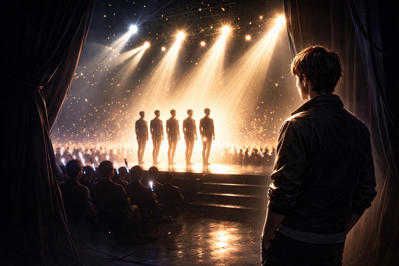 華やかなステージに立つ選ばれたメンバーと、舞台袖からそれを見つめる寺西拓人の運命の分岐点。