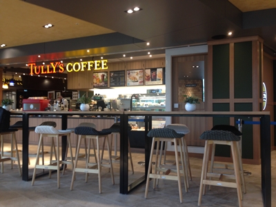 『タリーズコーヒー』大名古屋ビルジング店－名古屋駅にもっとカフェを！
